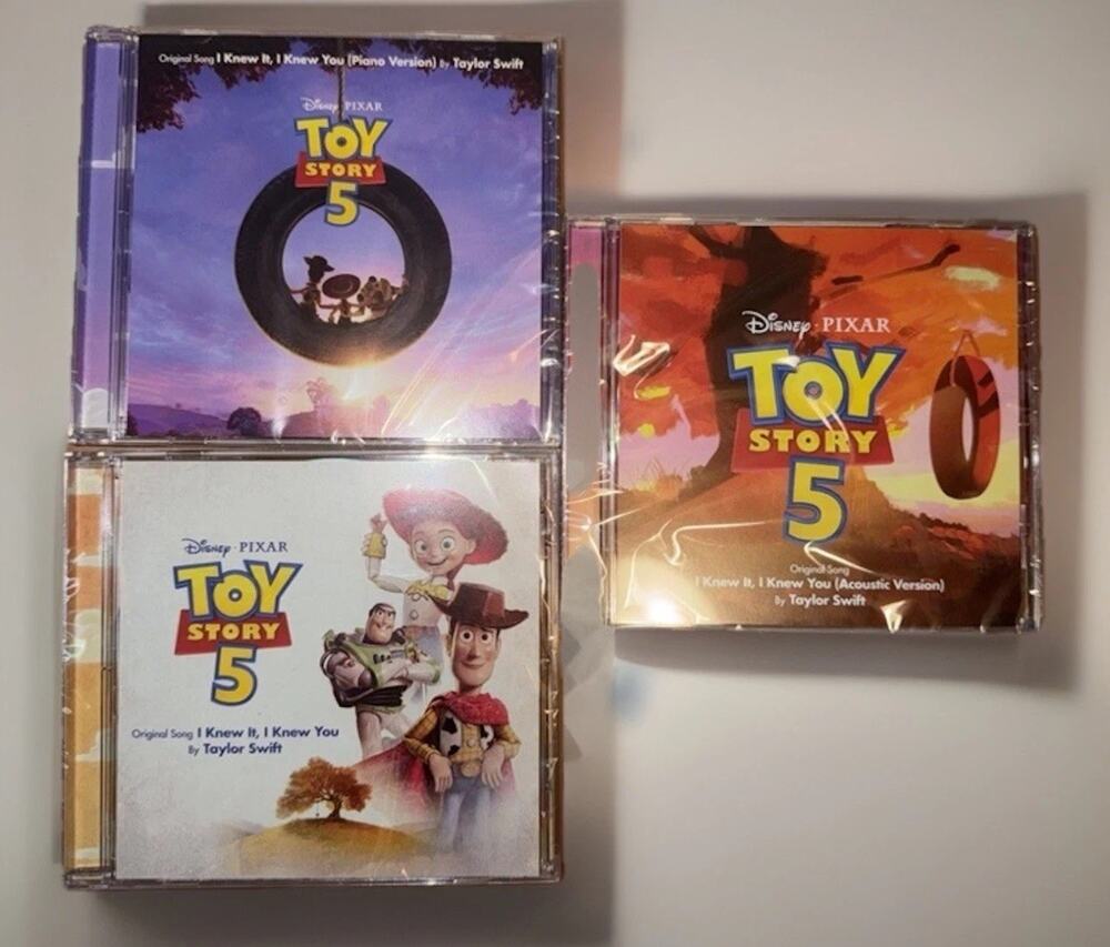 Limited Ed- Taylor Swift Toy Story 5 “I Knew It, I Knew You” 3 CD Set